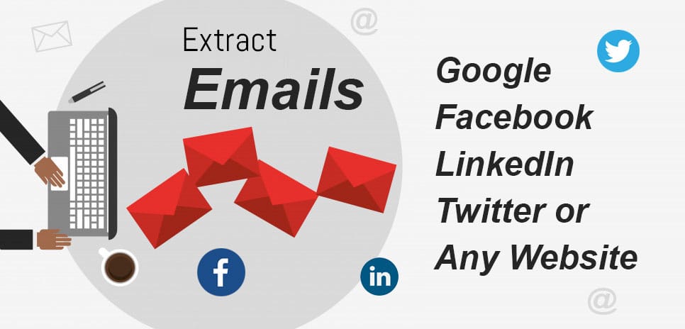 extract emails from google